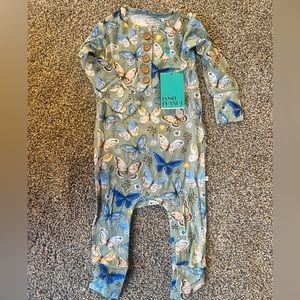 Posh peanut Lucy romper 9-12 new bamboo